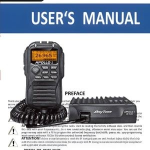 User Manual for AnyTone Apollo I CB Radio