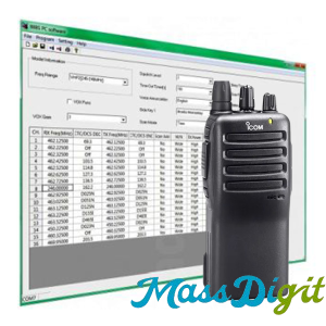 Programming Software for Icom IC-F14 IC-F24 Radio