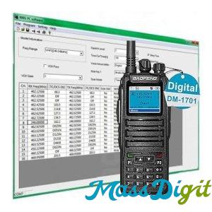 Programming Software for Baofeng DM-1701 Radio